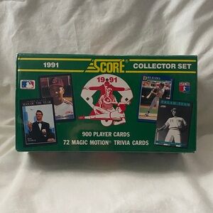 1991 Score Collector Set Sealed (BIN 5)